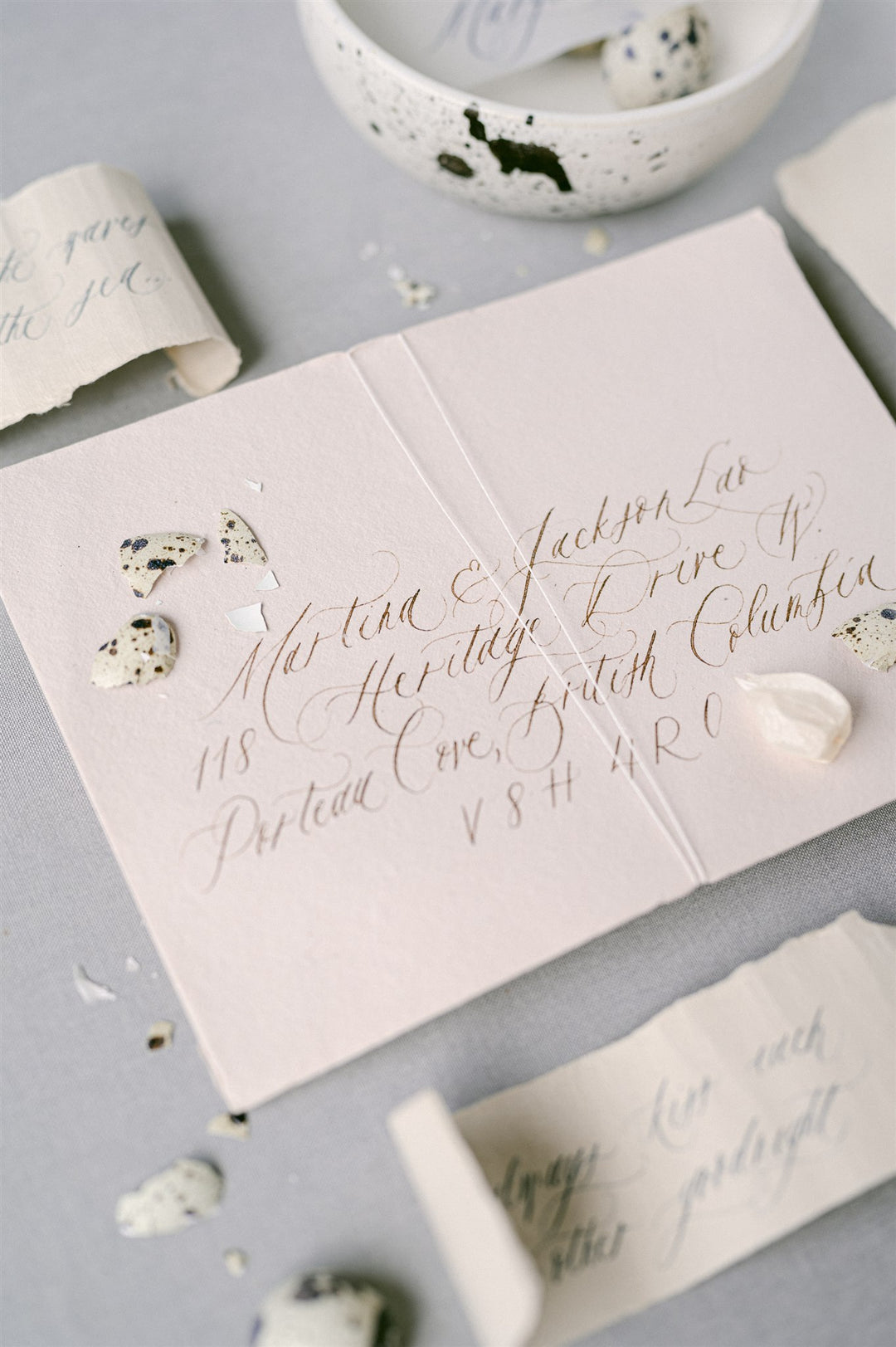 Custom Calligraphy Addressing