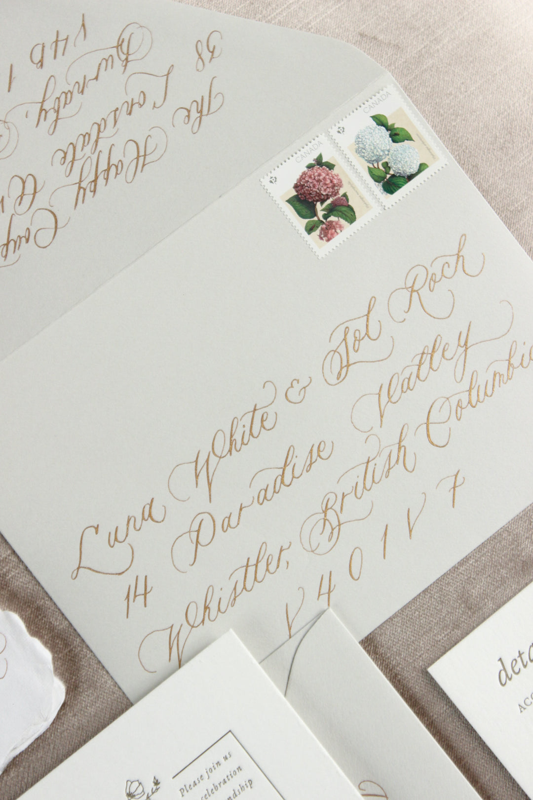 Custom Calligraphy Addressing