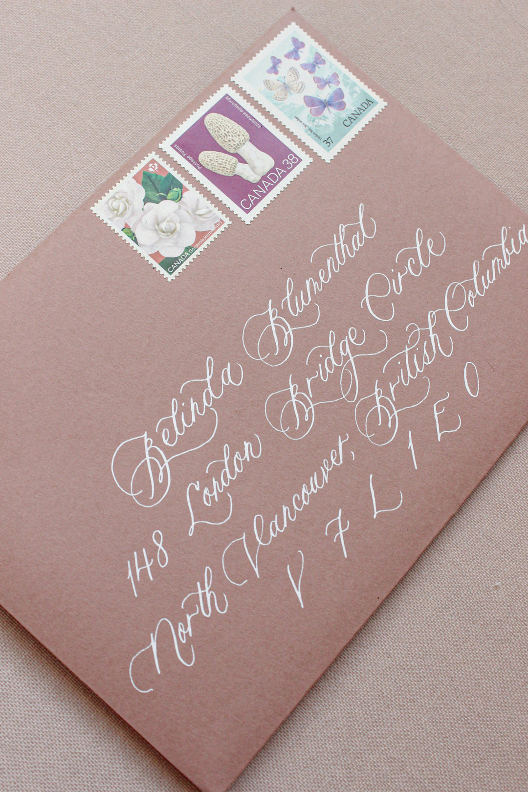 Custom Calligraphy Addressing