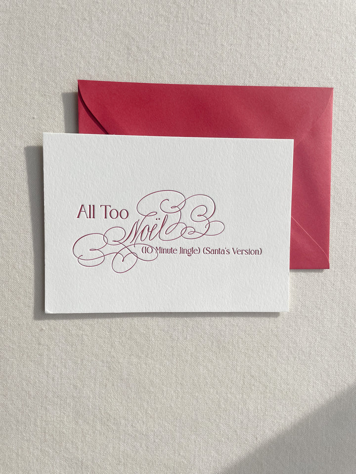 1-pack - Swiftmas Card Singles